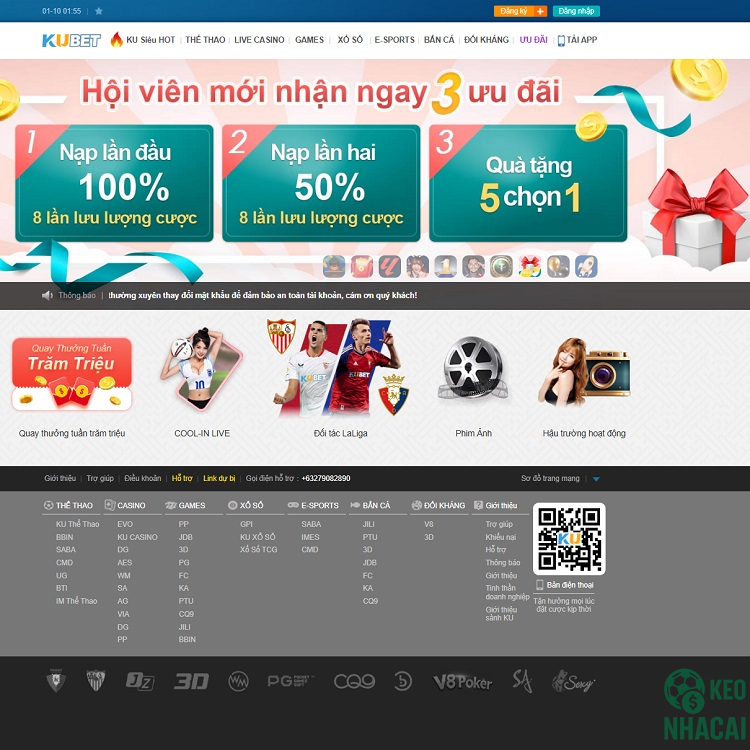 Giao diện có ngôn ngữ Việt Nam