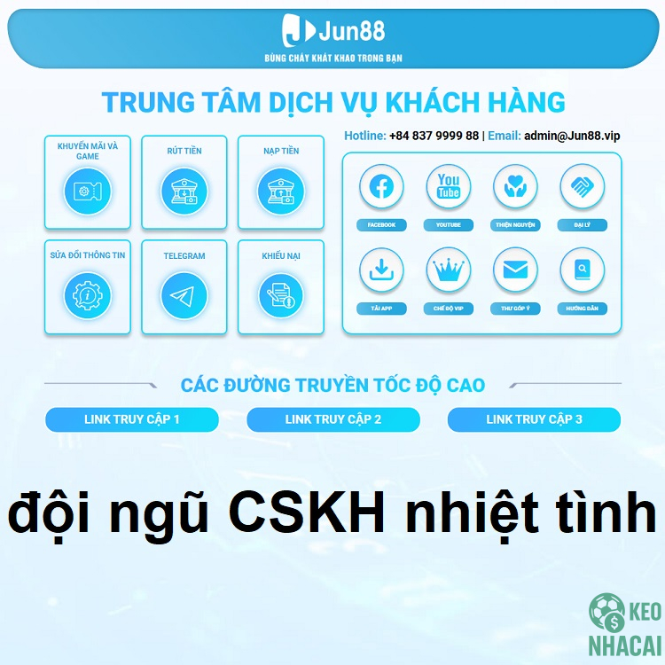 đội ngũ CSKH nhiệt tình